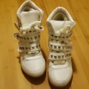 Women's wedge sneakers